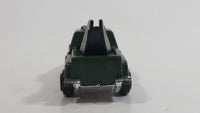 Buddy L "Metal Made" Mini Army Military Tow Truck Olive Green Die Cast Toy Car Vehicle