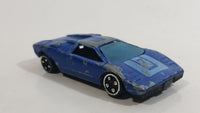 Unknown Brand Luxury Exotic Blue #7 Sports Car Die Cast Toy Vehicle