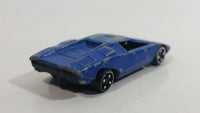 Unknown Brand Luxury Exotic Blue #7 Sports Car Die Cast Toy Vehicle