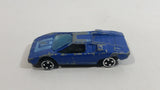 Unknown Brand Luxury Exotic Blue #7 Sports Car Die Cast Toy Vehicle