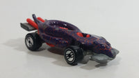 1995 Hot Wheels Krackle Cars Turboa Snake Purple Die Cast Toy Car Vehicle UH