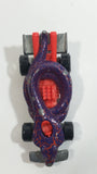 1995 Hot Wheels Krackle Cars Turboa Snake Purple Die Cast Toy Car Vehicle UH