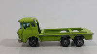 Unknown Brand Semi Truck Lime Green Die Cast Toy Car Vehicle