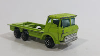 Unknown Brand Semi Truck Lime Green Die Cast Toy Car Vehicle