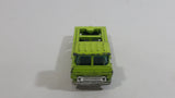 Unknown Brand Semi Truck Lime Green Die Cast Toy Car Vehicle