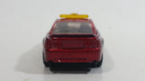 2001 Matchbox D.A.R.E. '99 Mustang Metallic Red Die Cast Toy Car Vehicle