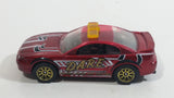 2001 Matchbox D.A.R.E. '99 Mustang Metallic Red Die Cast Toy Car Vehicle