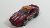 2001 Matchbox D.A.R.E. '99 Mustang Metallic Red Die Cast Toy Car Vehicle