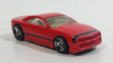 2004 Hot Wheels Tune-Up Shop set Muscle Tone Red w/ Black Stripe Die Cast Toy Car Vehicle