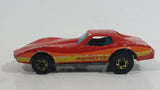 1982 Hot Wheels Gold Hot Ones Corvette Stingray Red Die Cast Toy Car Vehicle - Malaysia