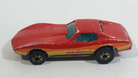 1982 Hot Wheels Gold Hot Ones Corvette Stingray Red Die Cast Toy Car Vehicle - Malaysia