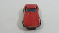 1982 Hot Wheels Gold Hot Ones Corvette Stingray Red Die Cast Toy Car Vehicle - Malaysia