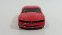 2007 Hot Wheels Chevy Camaro Concept Bright Red Die Cast Toy Car Vehicle