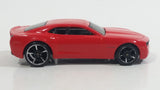 2007 Hot Wheels Chevy Camaro Concept Bright Red Die Cast Toy Car Vehicle