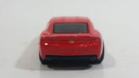 2007 Hot Wheels Chevy Camaro Concept Bright Red Die Cast Toy Car Vehicle