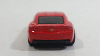 2007 Hot Wheels Chevy Camaro Concept Bright Red Die Cast Toy Car Vehicle