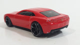 2007 Hot Wheels Chevy Camaro Concept Bright Red Die Cast Toy Car Vehicle