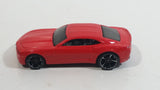 2007 Hot Wheels Chevy Camaro Concept Bright Red Die Cast Toy Car Vehicle