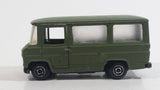 Very Rare VHTF Guisval Mercedes Benz Military Bus Army Green Die Cast Toy Car Vehicle with Opening Doors Made in Spain 1/64