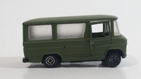 Very Rare VHTF Guisval Mercedes Benz Military Bus Army Green Die Cast Toy Car Vehicle with Opening Doors Made in Spain 1/64