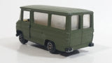 Very Rare VHTF Guisval Mercedes Benz Military Bus Army Green Die Cast Toy Car Vehicle with Opening Doors Made in Spain 1/64