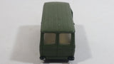 Very Rare VHTF Guisval Mercedes Benz Military Bus Army Green Die Cast Toy Car Vehicle with Opening Doors Made in Spain 1/64