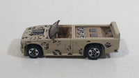 1995 Hot Wheels Roarin' Rods Mini Truck Tan Die Cast Toy Car Vehicle