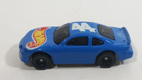 1998 Hot Wheels Racer Nascar #44 Blue Die Cast Toy Race Car Vehicle McDonald's Happy Meal