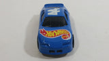 1998 Hot Wheels Racer Nascar #44 Blue Die Cast Toy Race Car Vehicle McDonald's Happy Meal