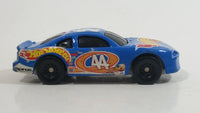 1998 Hot Wheels Racer Nascar #44 Blue Die Cast Toy Race Car Vehicle McDonald's Happy Meal