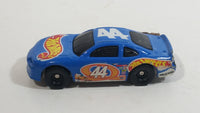 1998 Hot Wheels Racer Nascar #44 Blue Die Cast Toy Race Car Vehicle McDonald's Happy Meal