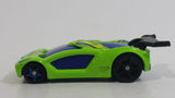 2009 Hot Wheels Impavido 1 Bright Green 3/7 Die Cast Toy Car Vehicle McDonald's Happy Meal