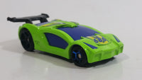 2009 Hot Wheels Impavido 1 Bright Green 3/7 Die Cast Toy Car Vehicle McDonald's Happy Meal