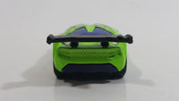 2009 Hot Wheels Impavido 1 Bright Green 3/7 Die Cast Toy Car Vehicle McDonald's Happy Meal