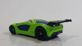 2009 Hot Wheels Impavido 1 Bright Green 3/7 Die Cast Toy Car Vehicle McDonald's Happy Meal