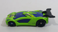 2009 Hot Wheels Impavido 1 Bright Green 3/7 Die Cast Toy Car Vehicle McDonald's Happy Meal