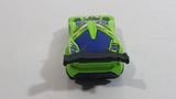 2009 Hot Wheels Impavido 1 Bright Green 3/7 Die Cast Toy Car Vehicle McDonald's Happy Meal