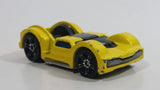 2005 Hot Wheels First Editions Drop Tops Curb Side Yellow Die Cast Toy Car Vehicle PR5