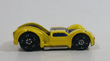 2005 Hot Wheels First Editions Drop Tops Curb Side Yellow Die Cast Toy Car Vehicle PR5