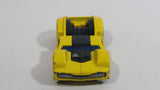 2005 Hot Wheels First Editions Drop Tops Curb Side Yellow Die Cast Toy Car Vehicle PR5