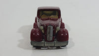 1983 Hot Wheels '35 Classic Caddy Cadillac Maroon Die Cast Toy Car Vehicle