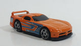 2008 Hot Wheels Top Speed GT Dodge Viper GTS-R Orange Die Cast Toy Super Car Vehicle