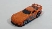 2008 Hot Wheels Top Speed GT Dodge Viper GTS-R Orange Die Cast Toy Super Car Vehicle