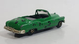 1995 Yatming #8904 Hasbro DC Comics Batman Forever Movie The Riddler 1953 Buick Roadmaster Convertible Classic Car Green Die Cast Toy Vehicle