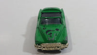 1995 Yatming #8904 Hasbro DC Comics Batman Forever Movie The Riddler 1953 Buick Roadmaster Convertible Classic Car Green Die Cast Toy Vehicle