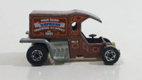 1979 Hot Wheels T-Totaller Brown Die Cast Toy Car Vehicle - BW - Hong Kong