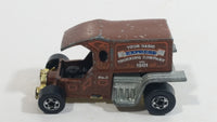 1979 Hot Wheels T-Totaller Brown Die Cast Toy Car Vehicle - BW - Hong Kong