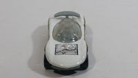 2000 Hot Wheels Star Explorers Flashfire Inter Galactic Rider White Die Cast Toy Car Vehicle