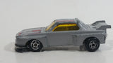 1980s Summer Marz Karz BMW 3.5 CSL S8004 Grey Silver #89 Die Cast Toy Race Car Vehicle