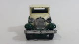 Vintage 1979 Lesney Matchbox Superfast Model A Ford Cream White and Green Die Cast Toy Car Vehicle